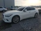 2021 Infiniti Q50 Luxe White vin: JN1EV7BR7MM753571