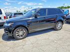 2016 Land Rover Range Rover Sport Se Черный vin: SALWG2KF0GA653668