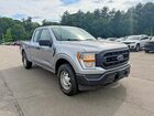 2022 Ford F150 Super Cab Silver vin: 1FTEX1EPXNFA18152