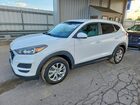 2019 Hyundai Tucson Value White vin: KM8J3CA47KU896206