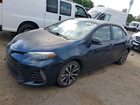 2017 Toyota Corolla Se Blue vin: 2T1BURHE9HC782141