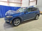 2018 Bmw X3 Xdrive30i Blue vin: 5UXTR9C55JLD74149