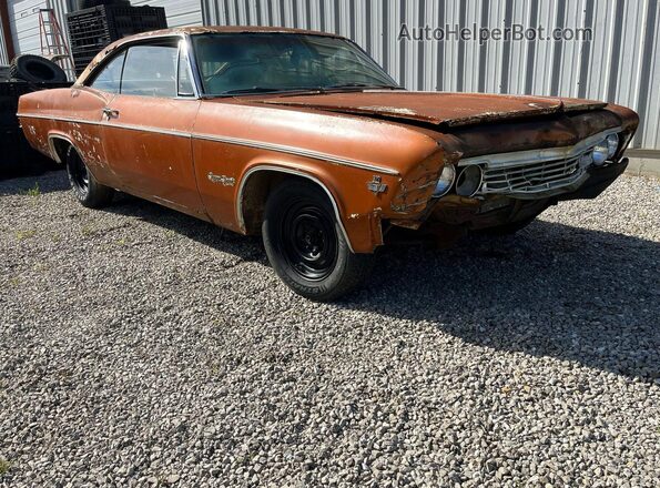 168376S284120 1966 CHEVROLET IMPALA Orange Задня ліва чверть