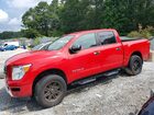 2021 Nissan Titan Sv Red vin: 1N6AA1EF5MN512346