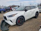 2022 Toyota Highlander Xle White vin: 5TDGZRBH5NS206267