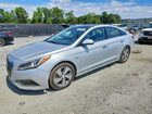 2017 Hyundai Sonata Hybrid Limited Silver vin: KMHE34L39HA077073