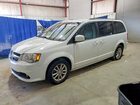 2018 Dodge Grand Caravan Sxt White vin: 2C4RDGCG8JR210432