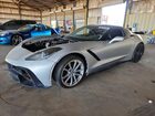 2016 Chevrolet Corvette Stingray 1lt Silver vin: 1G1YA2D7XG5107999