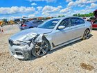 2016 Bmw 750 Xi Silver vin: WBA7F2C55GG419198
