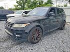 2016 Land Rover Range Rover Sport Sc Black vin: SALWR2EFXGA570223
