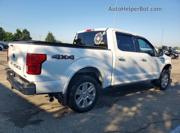 1FTEW1E4XKFC05525 2019 FORD F150 White Przód prawy