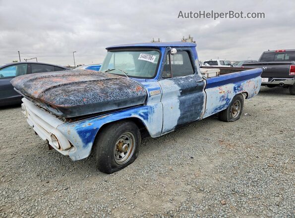 C2545Z120425 1964 CHEVROLET PICKUP Blue Передня ліва чверть