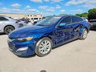 2019 Chevrolet Malibu Lt Blue vin: 1G1ZD5ST5KF142191