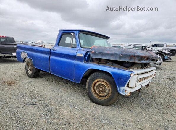 C2545Z120425 1964 CHEVROLET PICKUP Blue Вид спереду