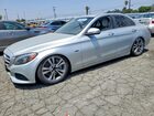 2018 Mercedes-benz C 350e Silver vin: 55SWF4HB6JU259275