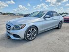 2016 Mercedes-benz C 300 Silver vin: 55SWF4JB2GU170385