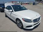 2017 Mercedes-benz C 300   White vin: 55SWF4JB3HU206103