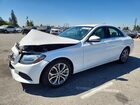 2017 Mercedes-benz C 300 White vin: 55SWF4JB9HU231863