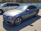 2017 Mercedes-benz C 300 4matic Gray vin: 55SWF4KB0HU203691