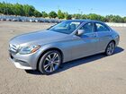 2016 Mercedes-benz C 300 4matic Silver vin: 55SWF4KB5GU127268