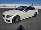 2017 Mercedes-benz C 43 4matic Amg Белый vin: 55SWF6EB2HU192653