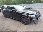 2017 Mercedes-benz Amg C 43 4matic Black vin: 55SWF6EB4HU180021