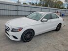 2019 Mercedes-benz C 300 White vin: 55SWF8DB3KU308592