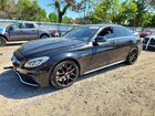 2018 Mercedes-benz C 63 Amg-s Black vin: 55SWF8HB9JU246771