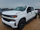 2022 Chevrolet Silverado Ltd C1500 Custom White vin: 1GCPWBEK1NZ224514