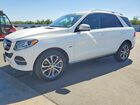2017 Mercedes-benz Gle 550e 4matic Белый vin: 4JGDA6DB8HA814055