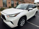 2020 Toyota Highlander L White vin: 5TDCZRBHXLS045636