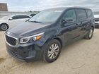 2018 Kia Sedona Lx Black vin: KNDMB5C11J6398637