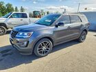 2016 Ford Explorer Sport Gray vin: 1FM5K8GT8GGA26406