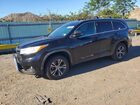 2016 Toyota Highlander Xle Black vin: 5TDJKRFH1GS343875