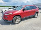 2017 Jeep Cherokee Sport Red vin: 1C4PJMAB0HW564453