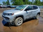 2024 Jeep Compass Latitude Silver vin: 3C4NJDBN3RT117803