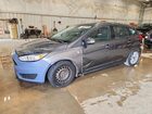 2017 Ford Focus Se Gray vin: 1FADP3K29HL262757