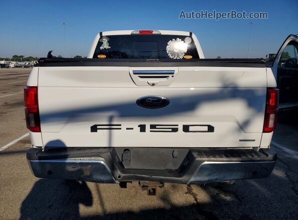 1FTEW1E4XKFC05525 2019 FORD F150 White Widok wnętrza z przodu