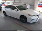 2018 Lexus Es 350   White vin: 58ABK1GG2JU109327