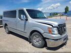 2018 Nissan Nv Passenger Nv3500 Hd Sv V6 Silver vin: 5BZBF0AA2JN852286