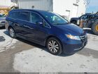 2017 Honda Odyssey Ex-l Blue vin: 5FNRL5H63HB004576