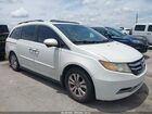 2016 Honda Odyssey Ex-l White vin: 5FNRL5H64GB047662