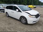 2016 Honda Odyssey Ex-l White vin: 5FNRL5H64GB061495