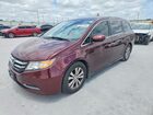 2017 Honda Odyssey Exl Бордовый vin: 5FNRL5H64HB014078