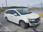 2016 Honda Odyssey Ex-l White vin: 5FNRL5H67GB054444