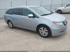 2016 Honda Odyssey Ex-l Silver vin: 5FNRL5H68GB091809