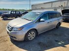 2017 Honda Odyssey Exl Silver vin: 5FNRL5H68HB014004