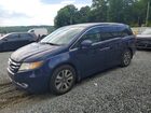 2017 Honda Odyssey Touring Синий vin: 5FNRL5H95HB017985