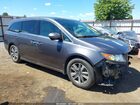 2017 Honda Odyssey Touring/touring Elite Gray vin: 5FNRL5H98HB001117