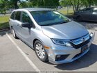 2018 Honda Odyssey Lx Silver vin: 5FNRL6H2XJB105896
